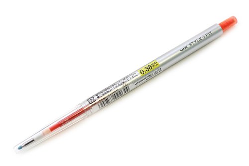 uni ゲルインクボールペンノック式 スタイルフィット 0.38 マンダリンオレンジ 三菱鉛筆 4902778092644