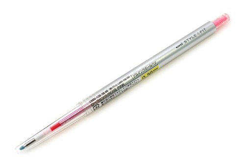 uni ゲルインクボールペンノック式 スタイルフィット 0.38 ローズピンク 三菱鉛筆 4902778092675