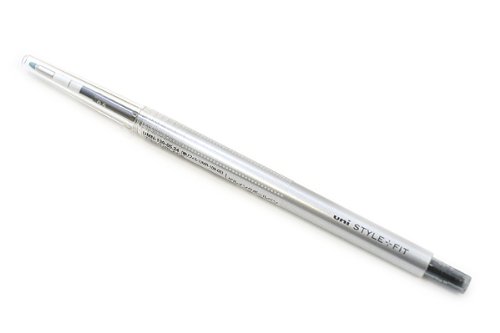 uni ゲルインクボールペンノック式 スタイルフィット 0.5 ブラック 三菱鉛筆 4902778092781（90セット）