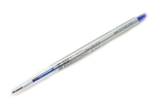 uni ゲルインクボールペンノック式 スタイルフィット 0.5 ブルー 三菱鉛筆 4902778092798（90セット）