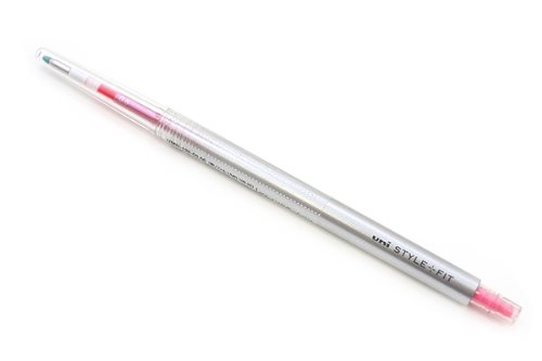 uni ゲルインクボールペンノック式 スタイルフィット 0.5 ローズピンク 三菱鉛筆 4902778092835（90セット）