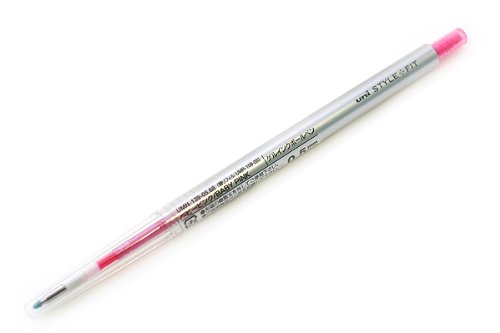 uni ゲルインクボールペンノック式 スタイルフィット 0.5 ベビーピンク 三菱鉛筆 4902778092842（90セット）