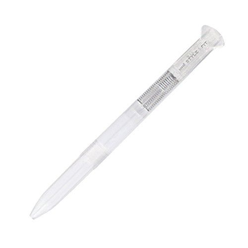 UE3H159C　uni スタイルフィット 3色ホルダー クリア 三菱鉛筆 4902778108222（480セット）