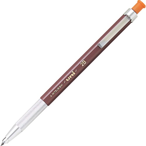 MH5002B　uni シャープペンシル 職人専科 橙 2.0 2B 三菱鉛筆 4902778363935（50セット） 15,588円