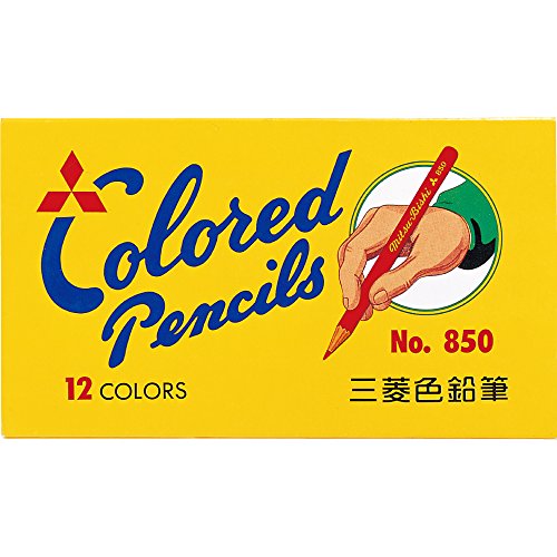 K85012C 三菱色鉛筆 850 12色(12本入) 三菱鉛筆 4902778007198