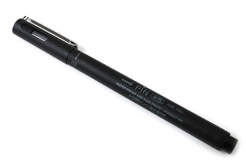 PIN10324 三菱鉛筆 水性サインペン pin-103 黒   ワキ 4902778320655（710セット）