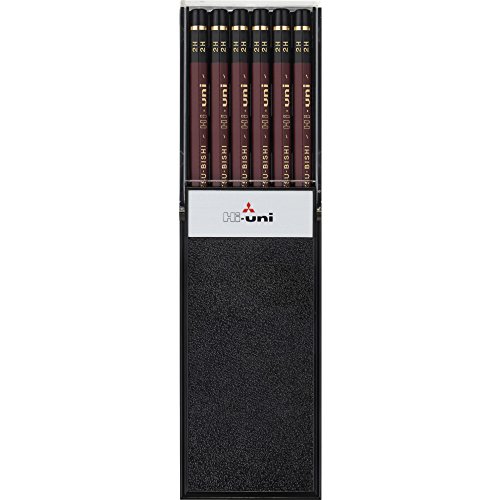 HU2H 三菱 鉛筆 ハイユニ 2H ダース 三菱鉛筆 4902778972953(10セット)|オフィスジャパン