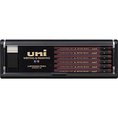 UH　uni 鉛筆 H(12本入) 三菱鉛筆 4902778000564（60セット）