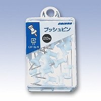 日本クリノス プッシュピン 白 cp-15-w 日本クリノス 4997962200134｜オフィスジャパン
