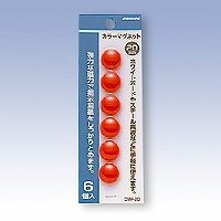 色合い磁石 丸型 CMP-20-R 日本クリノス 4997962202091（70仕掛ける）