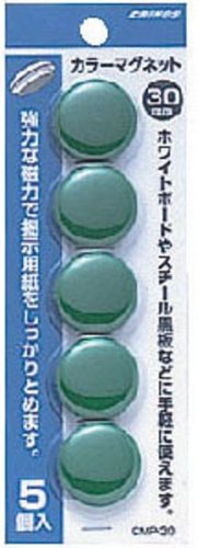 クリノス 色つや磁石・30φ・g・ り cmp-30-g 日本クリノス 4997962202275（440書き割り）