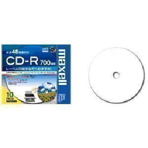 CDR700SWP マクセル 見聞用CD-R 700MB(10枚) マクセル 4902580507688（20仕掛ける）