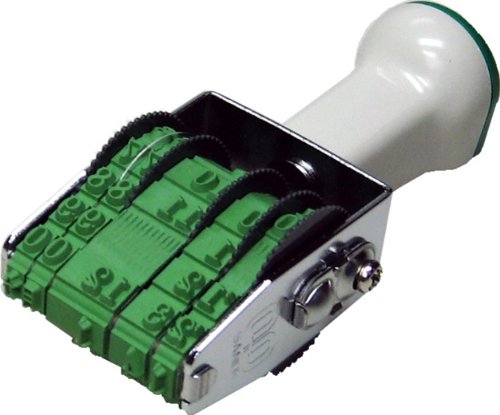 回転印 飛日付4号 TKA-TD44 手形 サンビー 4962422115310（20セット）
