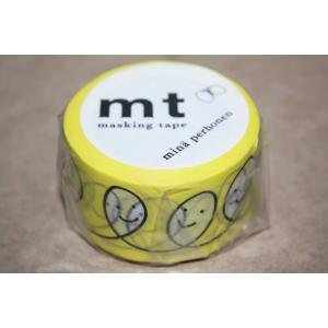 マスキング磁気テープ mt x ミナ ペルホネン 1p smile・yellow x mtmina09 カモ井加工紙 4971910179338（20仕かける） セロハンテープ-セロハンテープ・のり・接着剤
