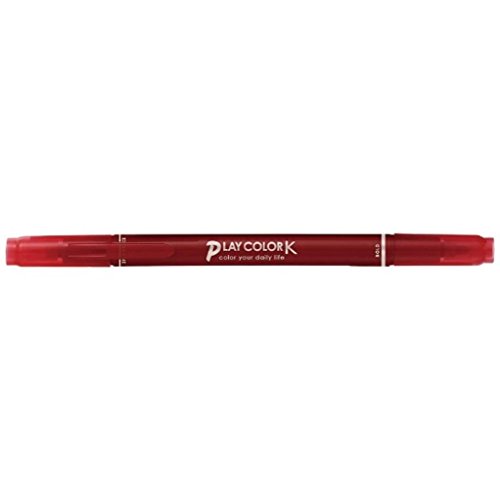 トンボ鉛筆 サインペン プレイカラーK オランダ苺赤いこと WS-PK75 トンボ鉛筆 4901991647389（710書き割り）