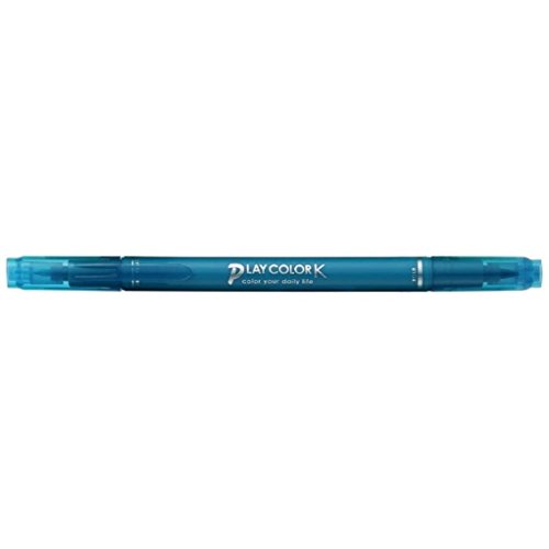 トンボ鉛筆 サインペン プレイカラーK ターコイズブルー WS-PK84 トンボ鉛筆 4901991647471（710書き割り）