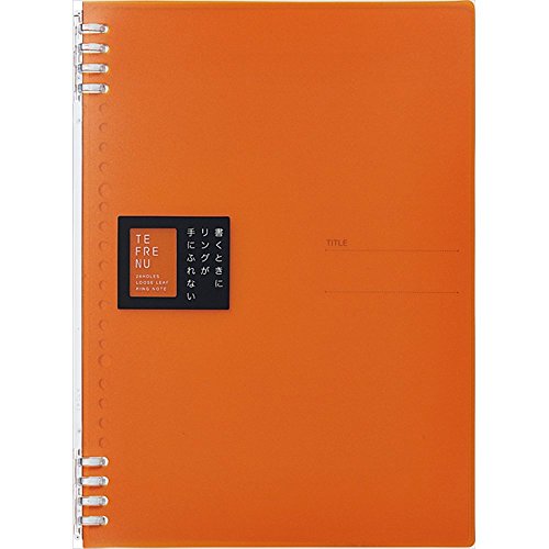 第一人者体育館 万覚え帳 輪っか万覚え帳 テフレーヌ B5タテ型 オレンジ色 9855TTEオレ 第一人者体育館 4971660040360（20仕掛ける）