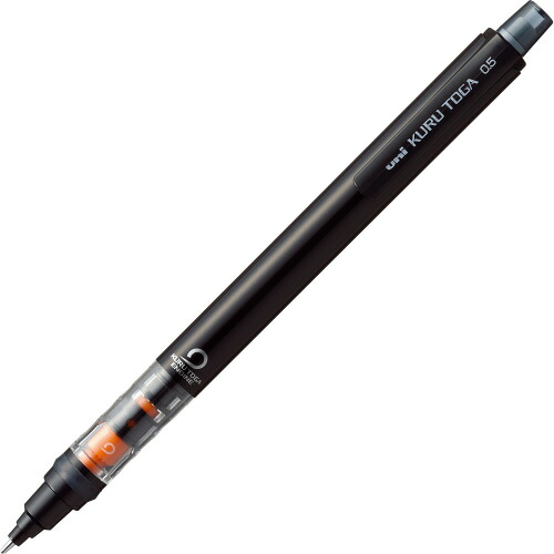 M54521P.24 クルトガ パイプスライドモデル M5‐452 1P 黒いこと 24(1本入) 三菱鉛筆 4902778199480（160仕かける）