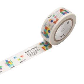 カモ井加工紙 mtマスキングテープ for kids 積み木 MT01KID026 カモ井加工紙 4971910211441(470セット)