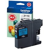 brother インキ薬莢 LC211C 1色 ブラザー工業 4977766747523（20仕掛ける）