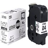 MAX ビーポップミニ テープカセット LM-L524BWK 24mm マックス 4902870675844（40セット）