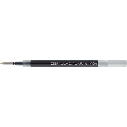 RJLV4-BK ゼブラ ジェル替芯 黒 RJLV4-BK ゼブラ 4901681177011（220セット）