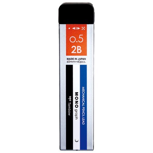 R5-MG2B01 トンボ シャープ芯モノ0.52 B トンボ鉛筆 4901991032147(360セット)|オフィスジャパン