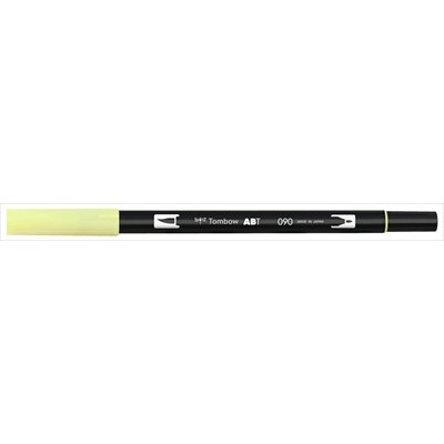 トンボ鉛筆 デュアルブラッシュペン ABT 水溶性目じるし AB-T090 トンボ鉛筆 4901991901207（240書き割り）