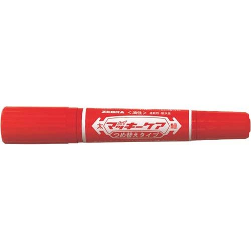 YYT5-R ハイマッキーケア/つめ替えタイプ/赤 ゼブラ 4901681518036（500セット）