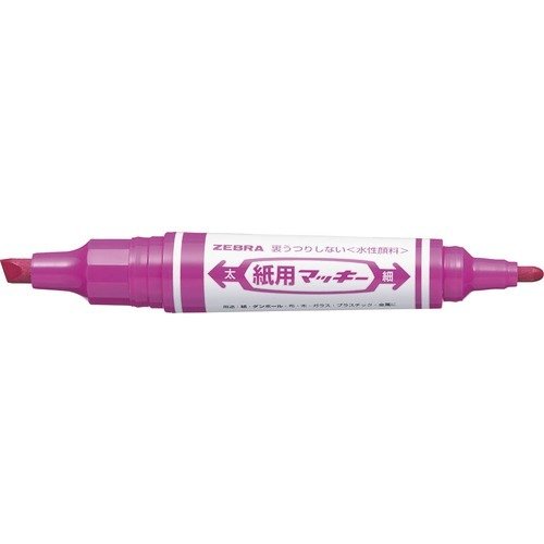 WYT5-RP 紙用マッキー/赤紫 ゼブラ 4901681522392（80セット）