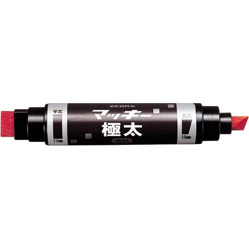 MC-EB-450RT マッキー極太/赤/単品ＰＯＳ付 ゼブラ 4901681509133（30セット）