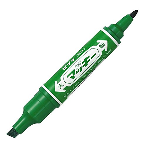 P-MO150MC-G ハイマッキー/緑/フック付 ゼブラ 4901681504145（500セット）