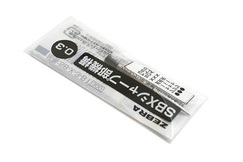 SB-X-3-B1 ＳＢＸ/小ざかしい部内部的規則体系/０．３ ゼブラ 4901681613335（40仕掛ける）