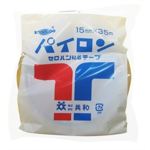 1584円 大人気! 単価132円 40セット HC-100 パイロン セロハン粘着テープ 15mm×35m 共和 4971620373309