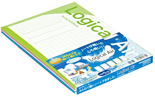 ナカバヤシ 辻褄の合った 大気圏万覚え帳(軽さ万覚え帳) B5 方眼5粍(10粍実線入) 5冊容器に並べる HB5-H502-5P ナカバヤシ 4902205627609