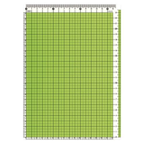 共栄 色つや方眼下敷 CPK-B5G 共栄可塑性物質 4963346114953（70書き割り）