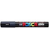 ポスカ中字 PC-5M ネイビーブルー 三菱鉛筆 4902778208175（60セット）