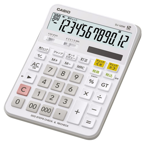 カシオ 計算器 DJ-120W-N カシオ計算機 4971850033943