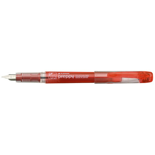 プラチナ万年筆 プレピー万年筆 中字 レッド PSQ-300#11-3 プラチナ萬年筆 4977114112935（40セット）