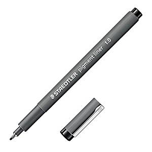 ステッドラー ピグメントライナー1.0mm BK 4007817012994(40セット)