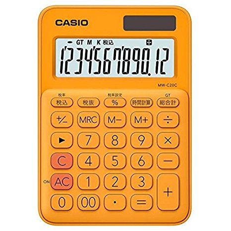 カシオ デンタク MW-C20C-RG-N カシオ計算機 4549526603501（60セット）