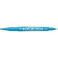 MO-120-MC-LB マッキー極細/ライトブルー ゼブラ 4901681503612（100セット）