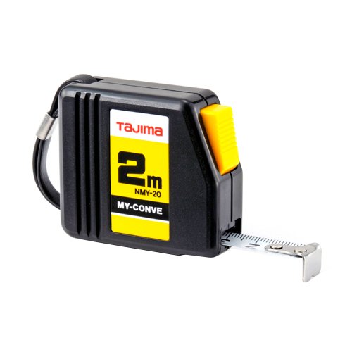 26-0311　タジマ マイコンベ 2m メートル目盛 紙函 NMY-20(1個) TJMデザイン 4975364023049（60セット）