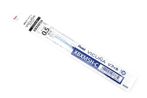 XBXM5H-C ぺんてる ビクーニャ油性ボールペン替芯 0.5mm 青 XBXM5H-C ぺんてる 4902506276834(820セット)|オフィスジャパン
