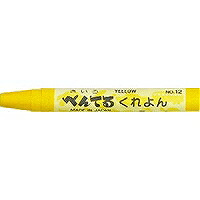 PTC-T12Rキ ぺんてる くれよん 単色 きいろ PTC-T12R ぺんてる 49454901|オフィスジャパン
