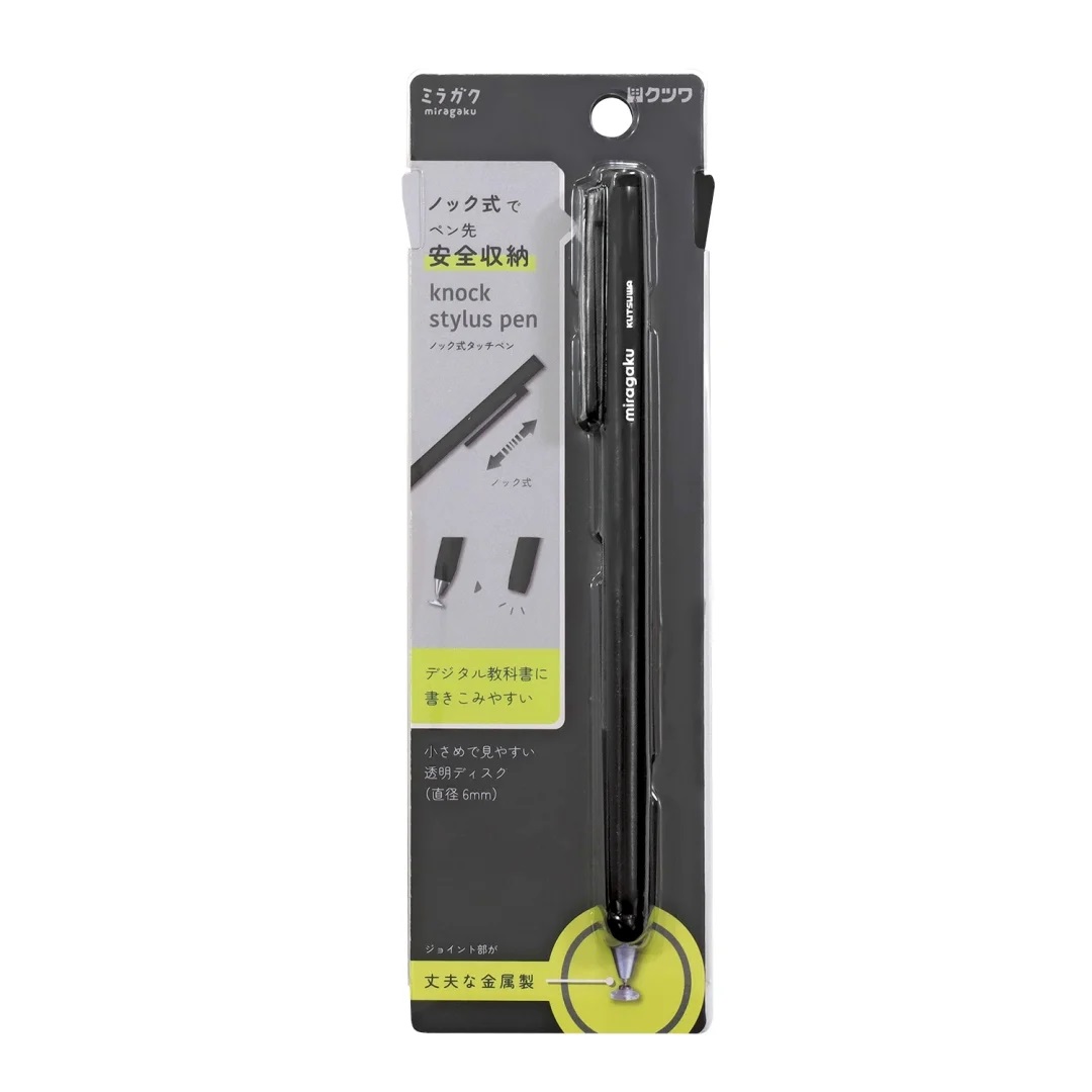 クツワ_ノック式タッチペン MT020BK /4901478191671（5セット）