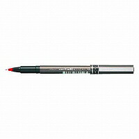 水性ボールペン ユニボール (UB-155.15) 1本 (0.5mm) インク色:赤 三菱鉛筆 4902778180235|オフィスジャパン