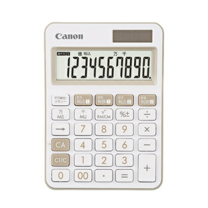 Canon カラフル電卓 LS-105WUC-IV キヤノン 4549292094893