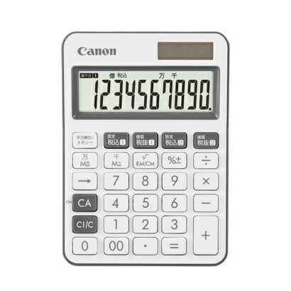 Canon 電卓 LS-105WUC-CH キヤノン 4549292094909（20セット） 17,656円
