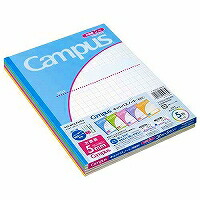 コクヨ キャンパスノート5冊パック セミb5 5mm方眼罫 110セット セミb5